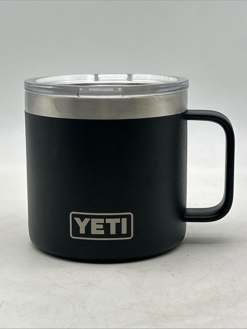 YETI Rambler 14 oz. Stainless Steel Camp Mug - Black - Used Once